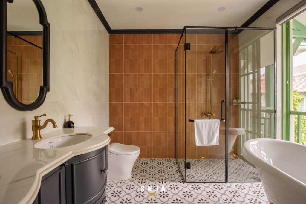 Thi công biệt thự Indochine đẹp chuẩn