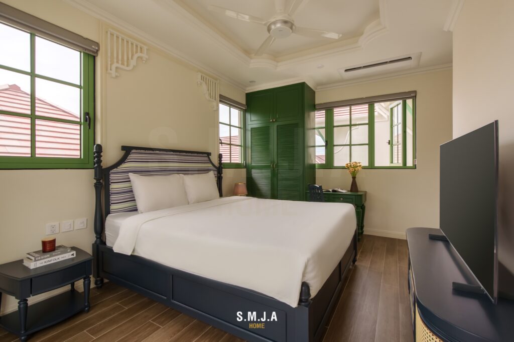 Thi công biệt thự Indochine đẹp chuẩn