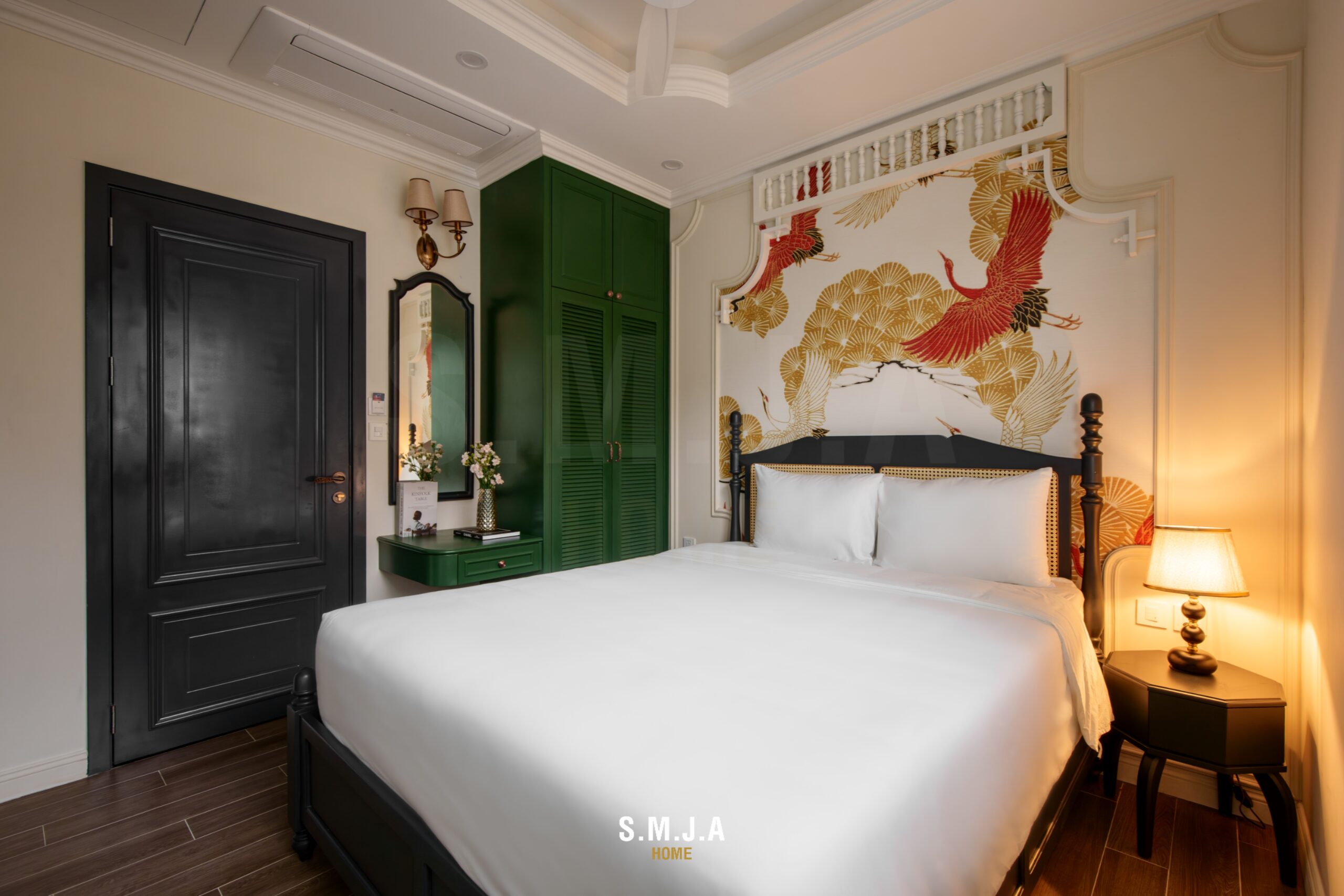 Thi công biệt thự Indochine đẹp chuẩn