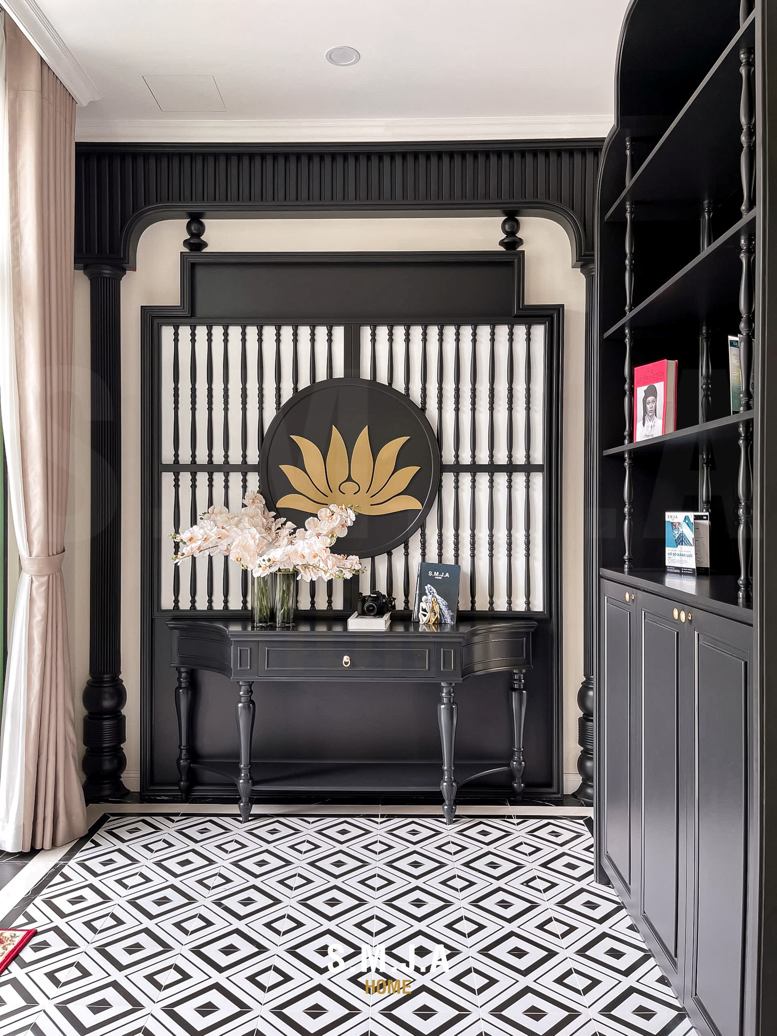 Thiết kế thi công nội thất biệt thự phong cách Indochine