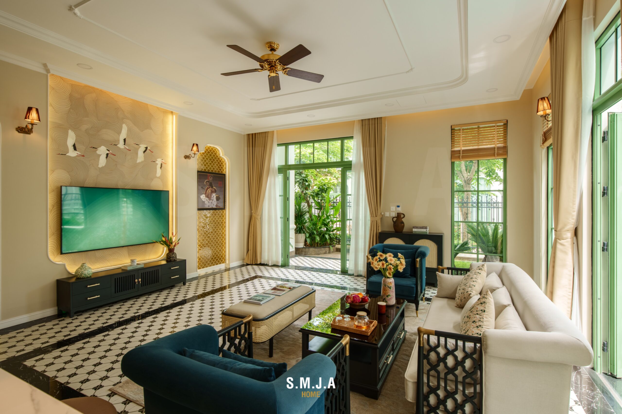 Thiết kế thi công nội thất biệt thự Sun Tropical Village Phú Quốc