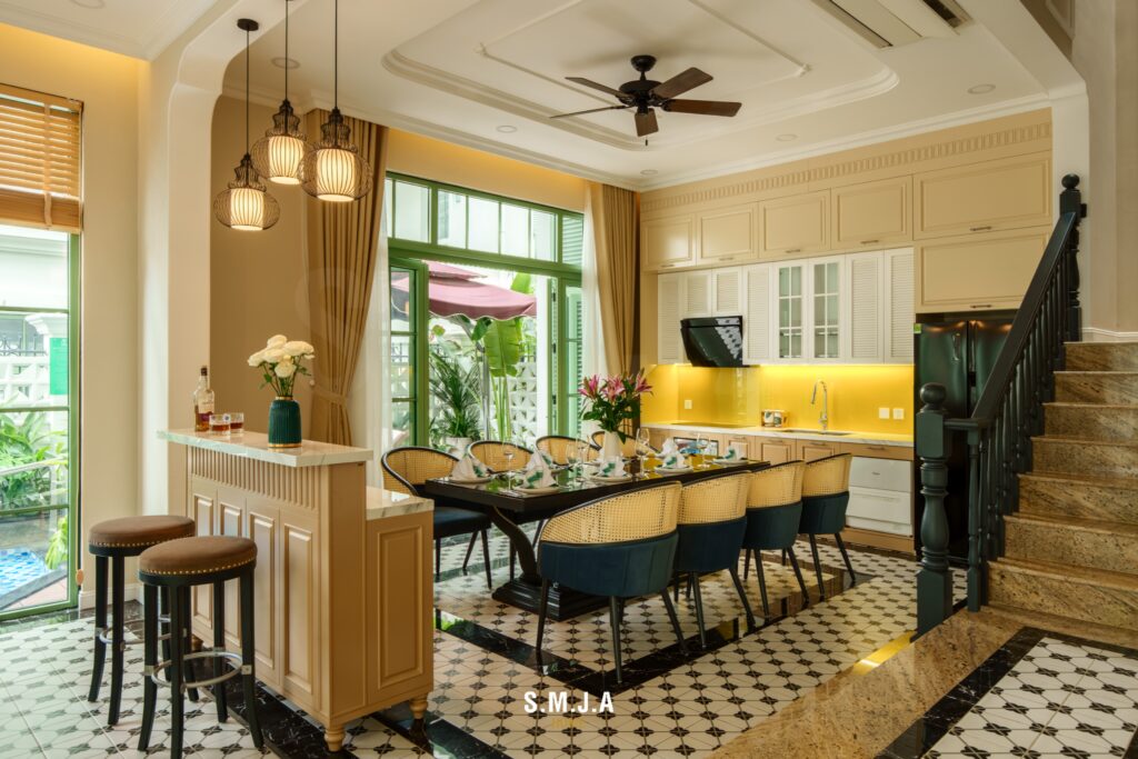 Thiết kế thi công nội thất biệt thự Sun Tropical Village Phú Quốc