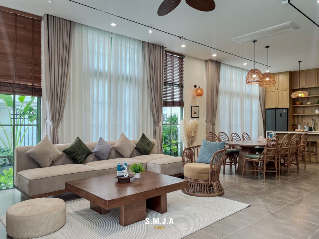 Thi công biêt thự phong cách Tropical tại Phú Quốc