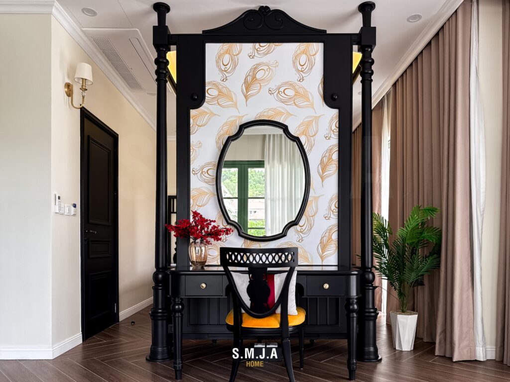 Thiết kế thi công nội thất biệt thự phong cách Indochine