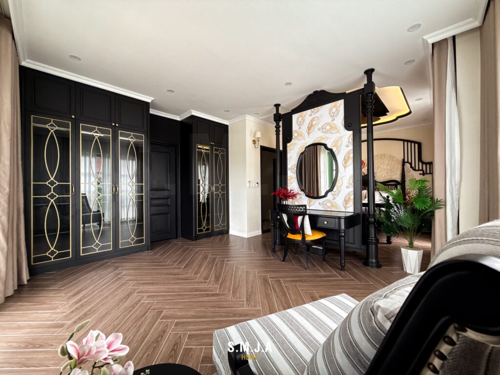 Thiết kế thi công nội thất biệt thự phong cách Indochine