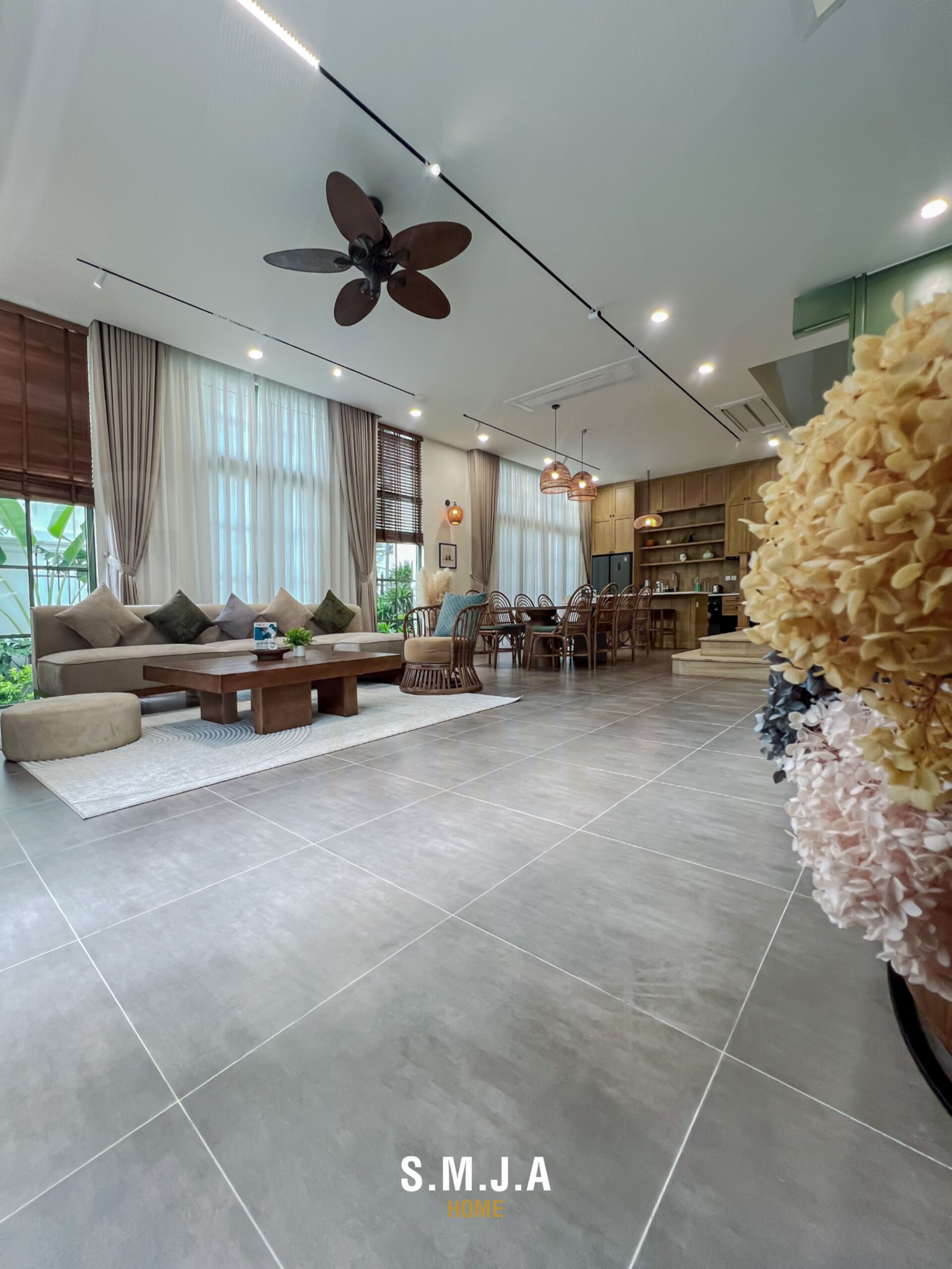 Thi công biêt thự phong cách Tropical tại Phú Quốc