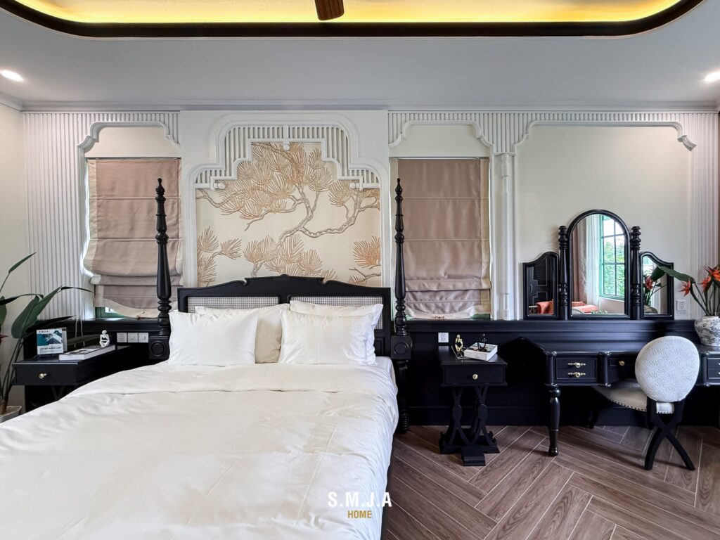 Thiết kế thi công nội thất biệt thự phong cách Indochine