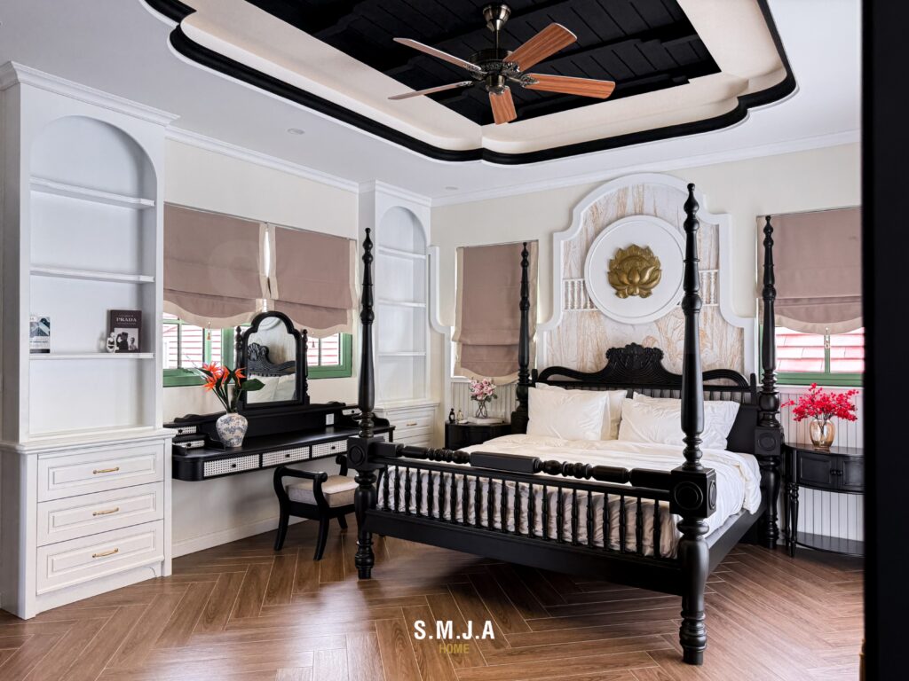 Thiết kế thi công nội thất biệt thự phong cách Indochine