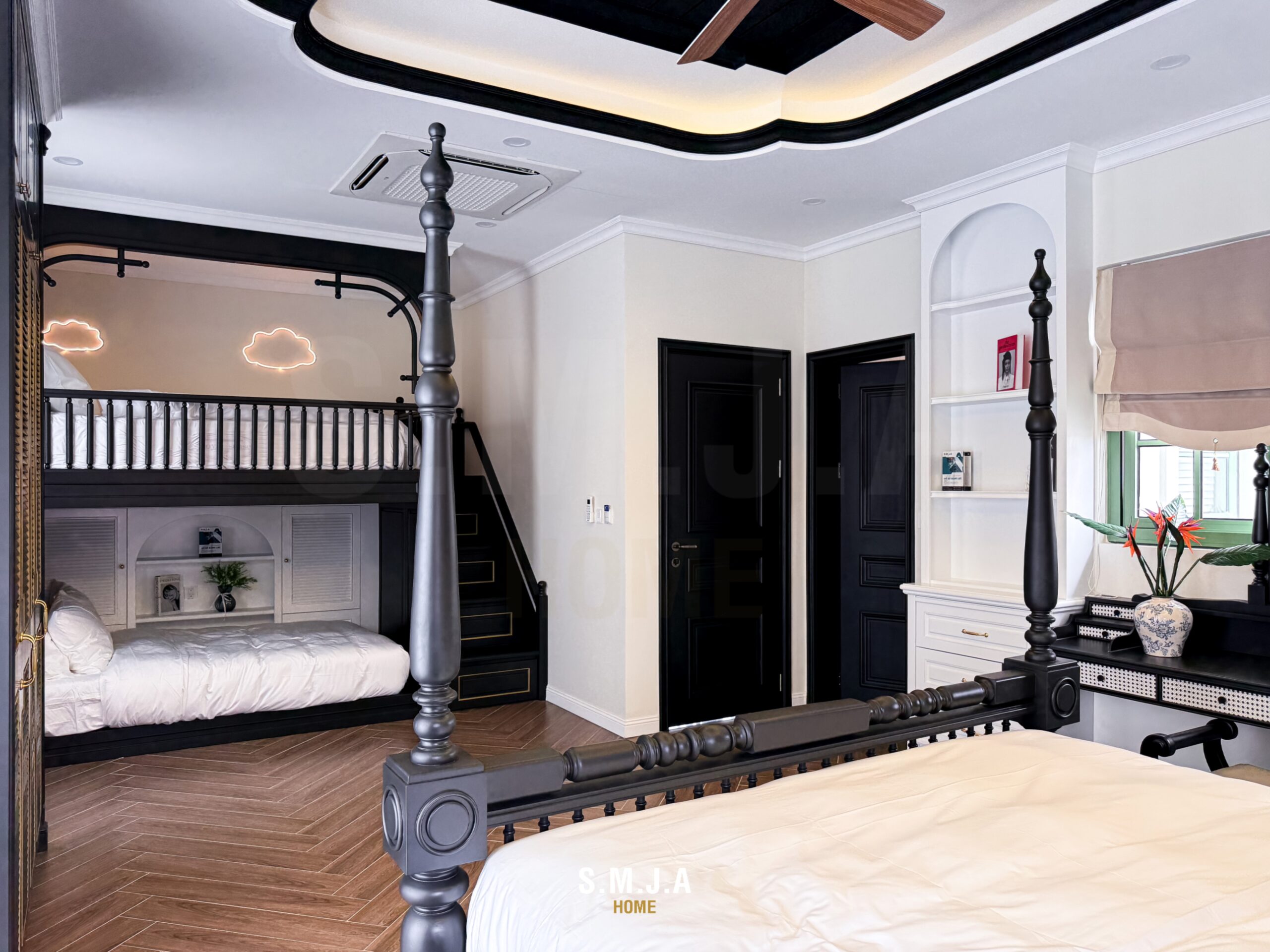 Thiết kế thi công nội thất biệt thự phong cách Indochine