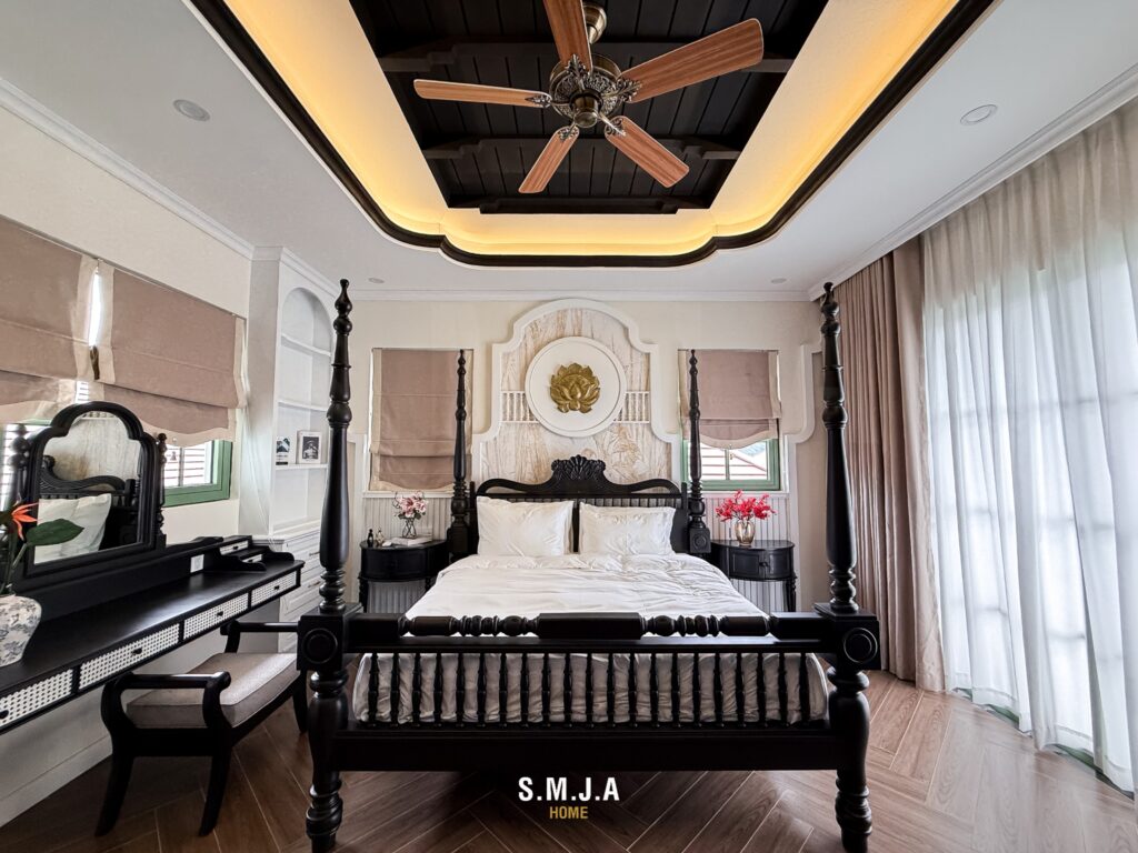 Thiết kế thi công nội thất biệt thự phong cách Indochine
