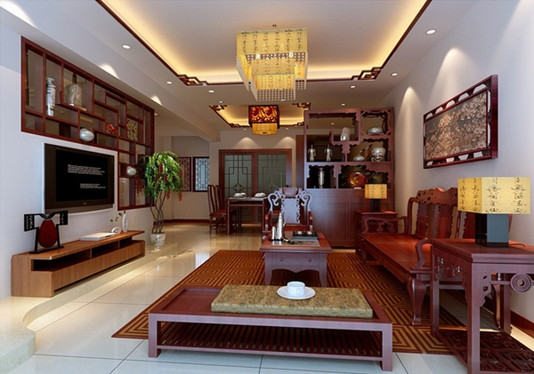 Không gian phòng khách theo phong cách thiết kế đồ gỗ