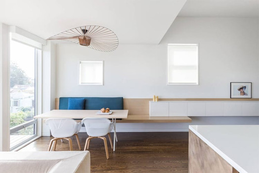 Một khoảng không gian theo phong cách thiết kế nội thất tối giản