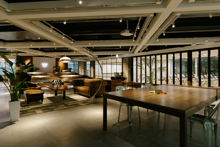 Thiết kế nội thất văn phòng tại Nhật Bản