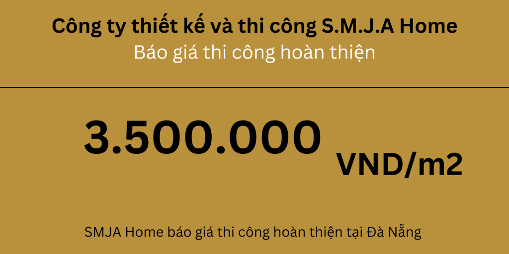 SMJA Home xây nhà trọn gói tại Đà Nẵng
