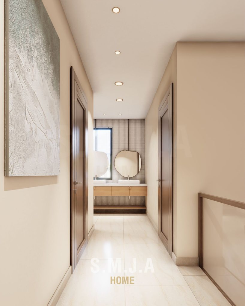 mẫu thiết kế nội thất biệt thự 2 tầng đẹp hiện đại tại Sun Tropical Village Phú Quốc