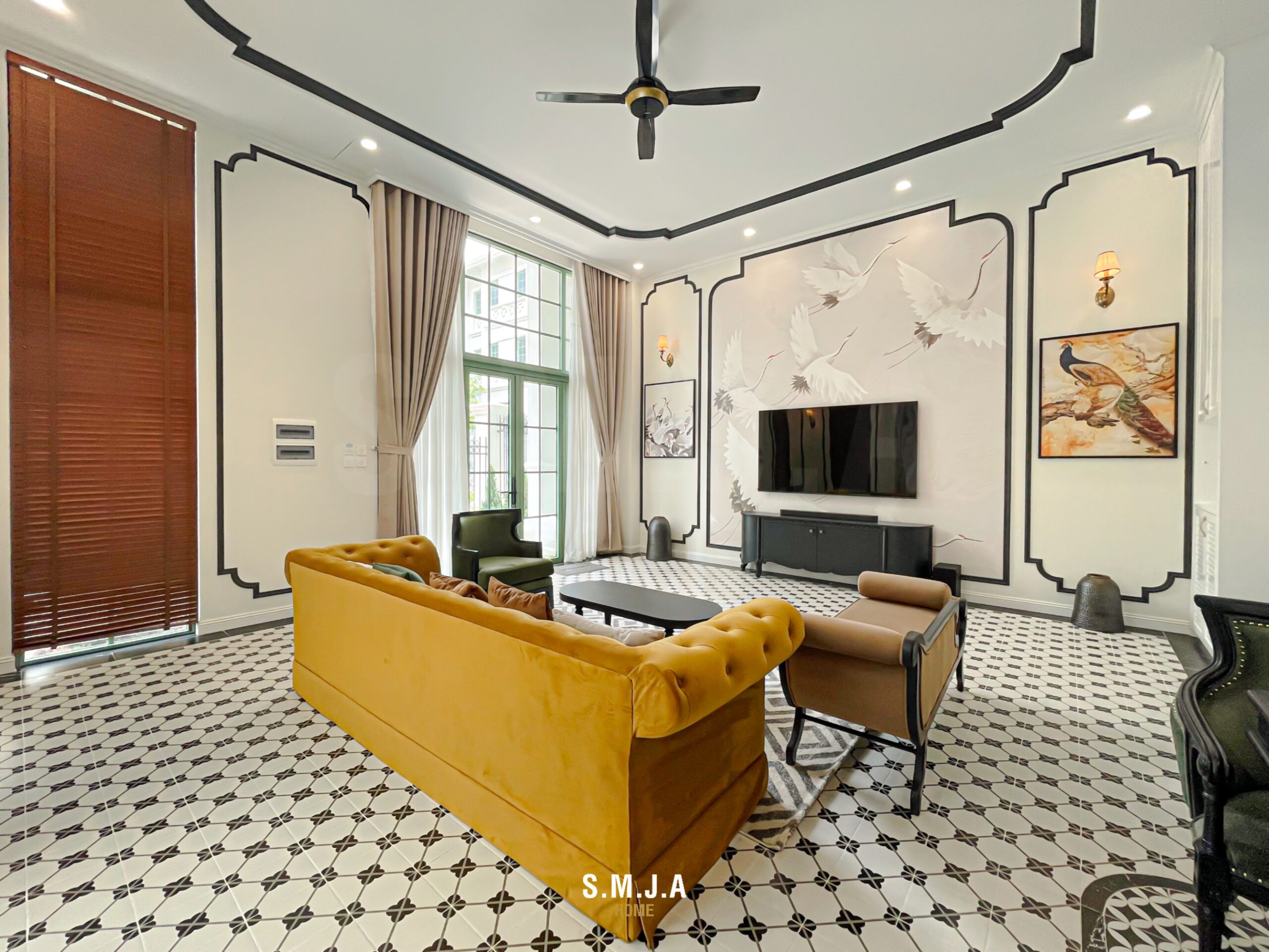 Thiết kế thi công biệt thự Indochine