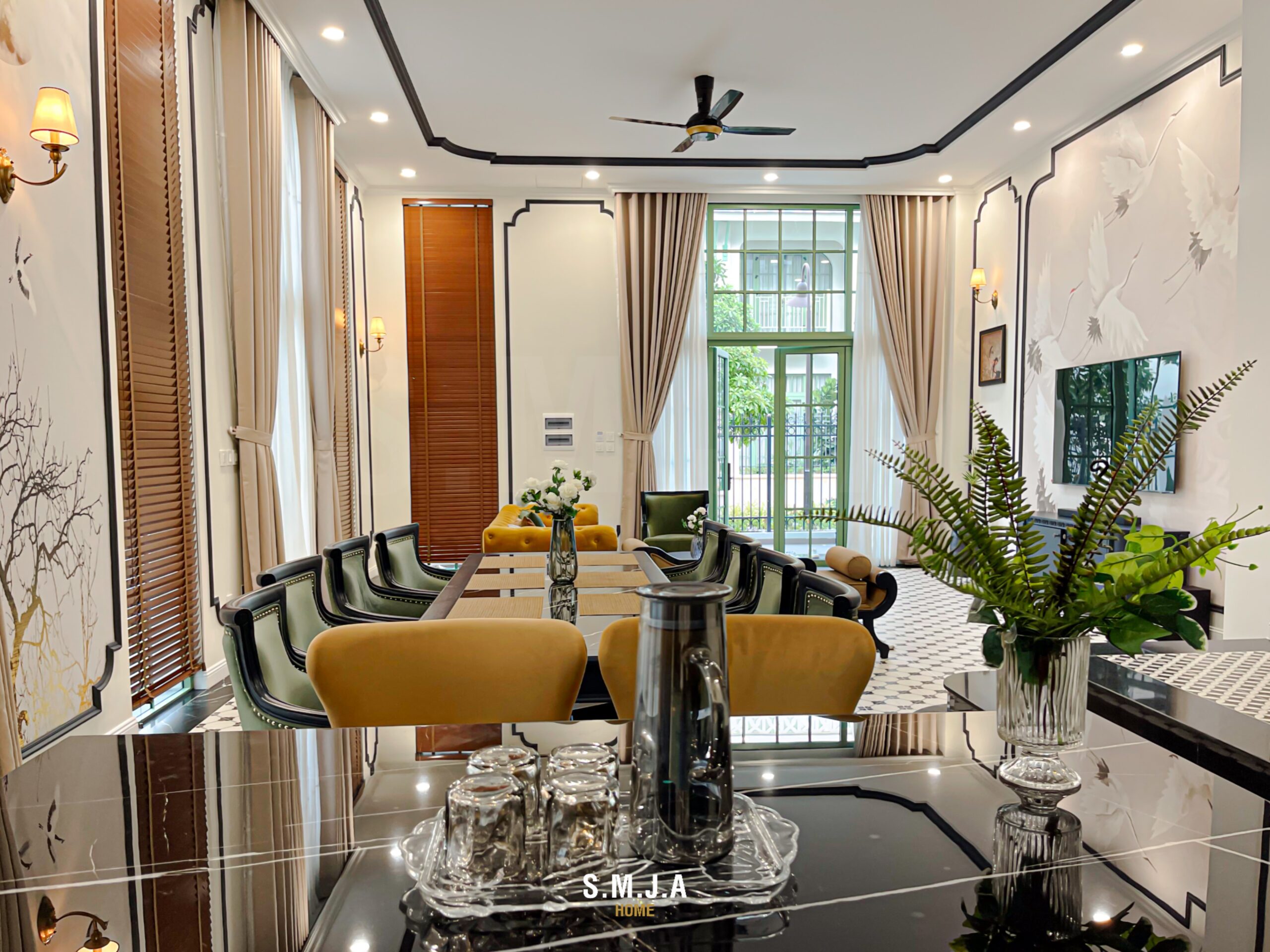 Thiết kế thi công biệt thự Indochine