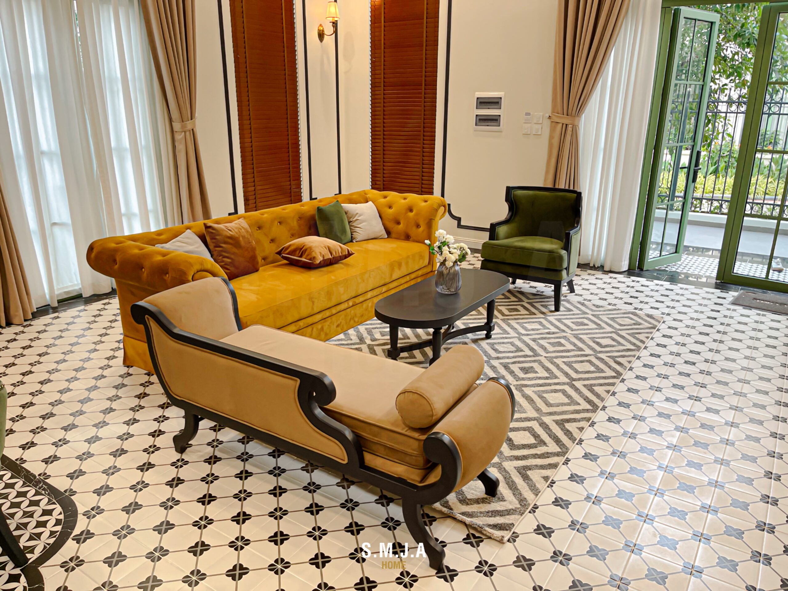 Thiết kế thi công biệt thự Indochine