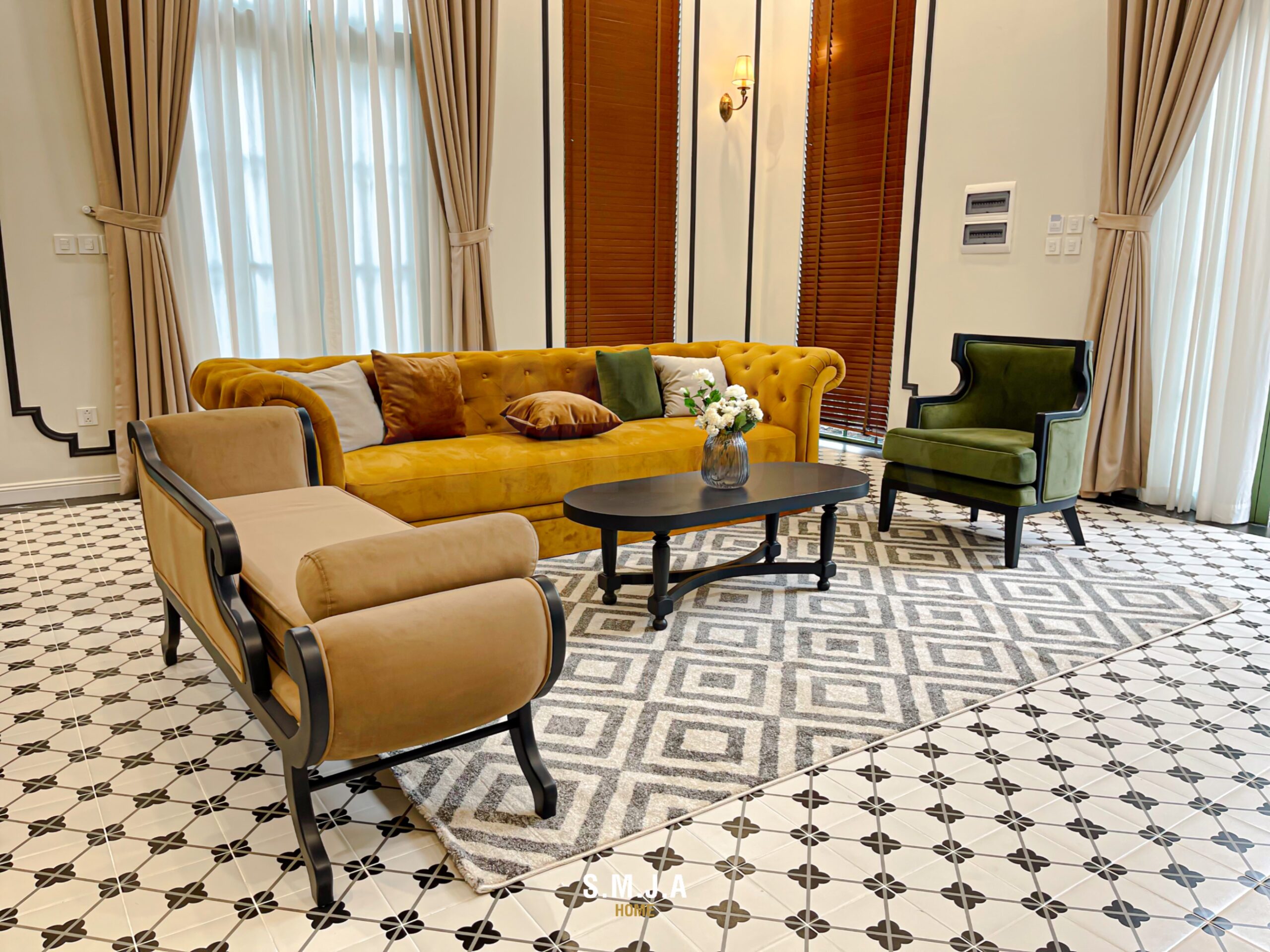 Thiết kế thi công biệt thự Indochine