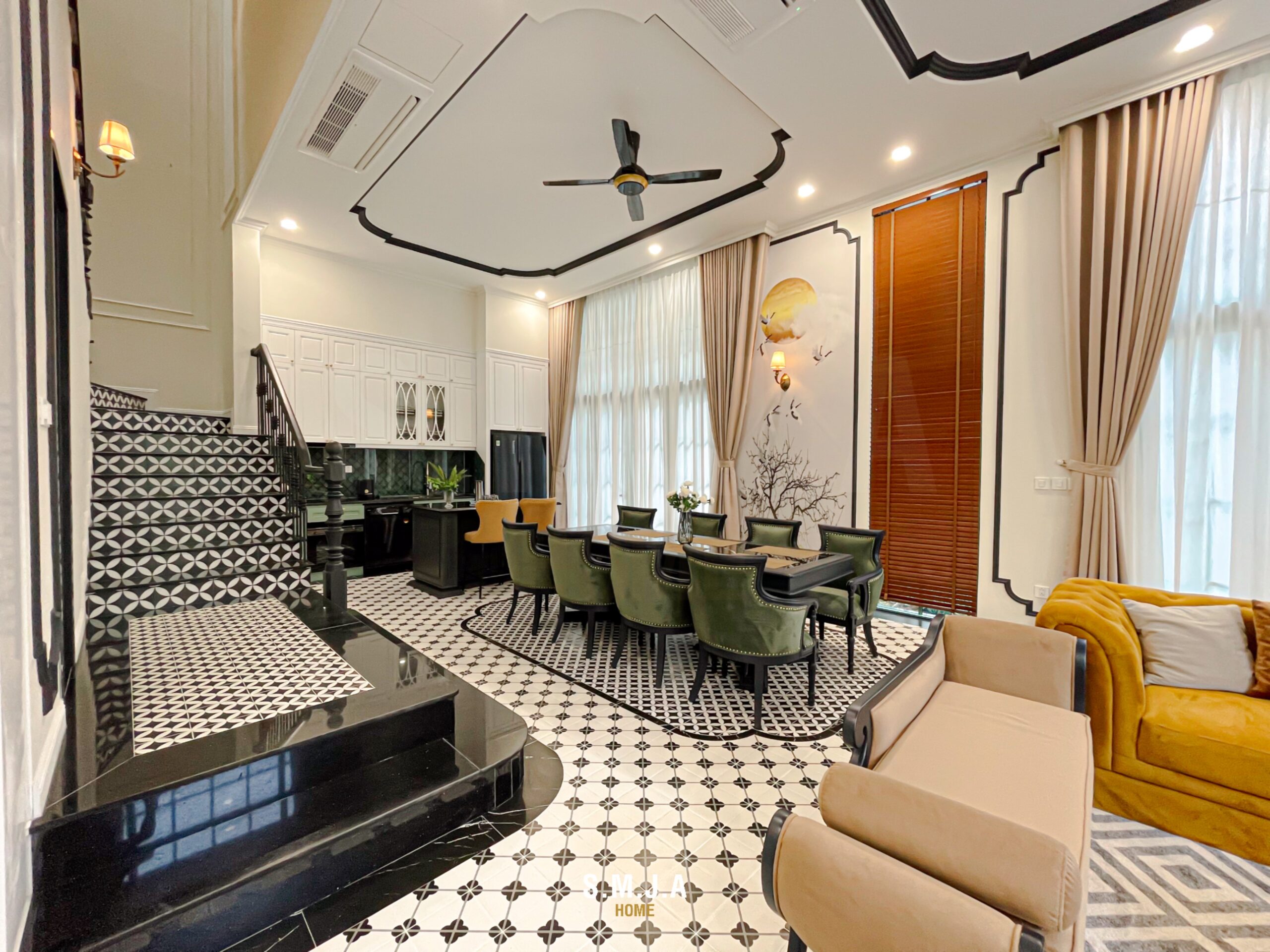 Thiết kế thi công biệt thự Indochine