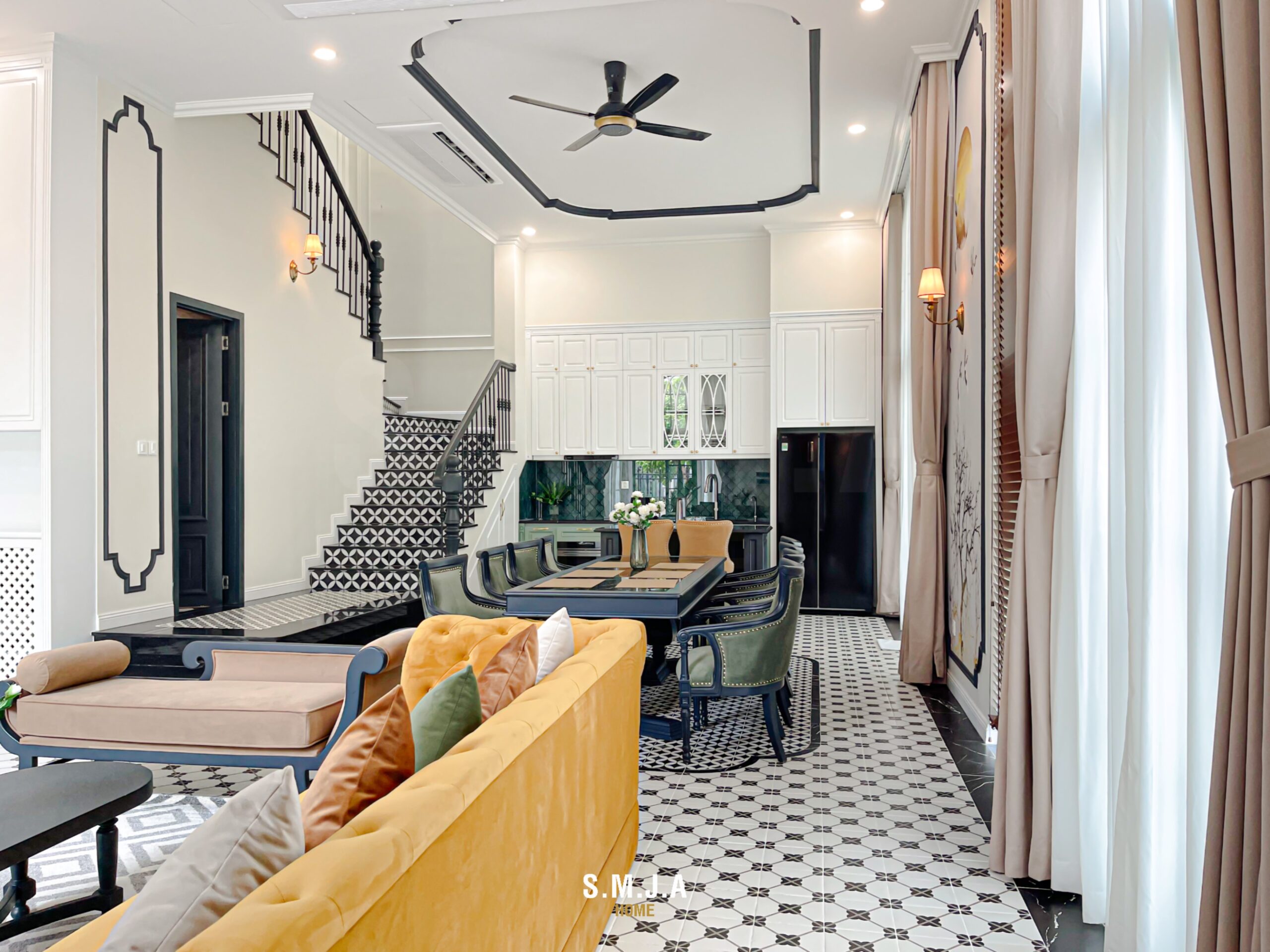 Thiết kế thi công biệt thự Indochine