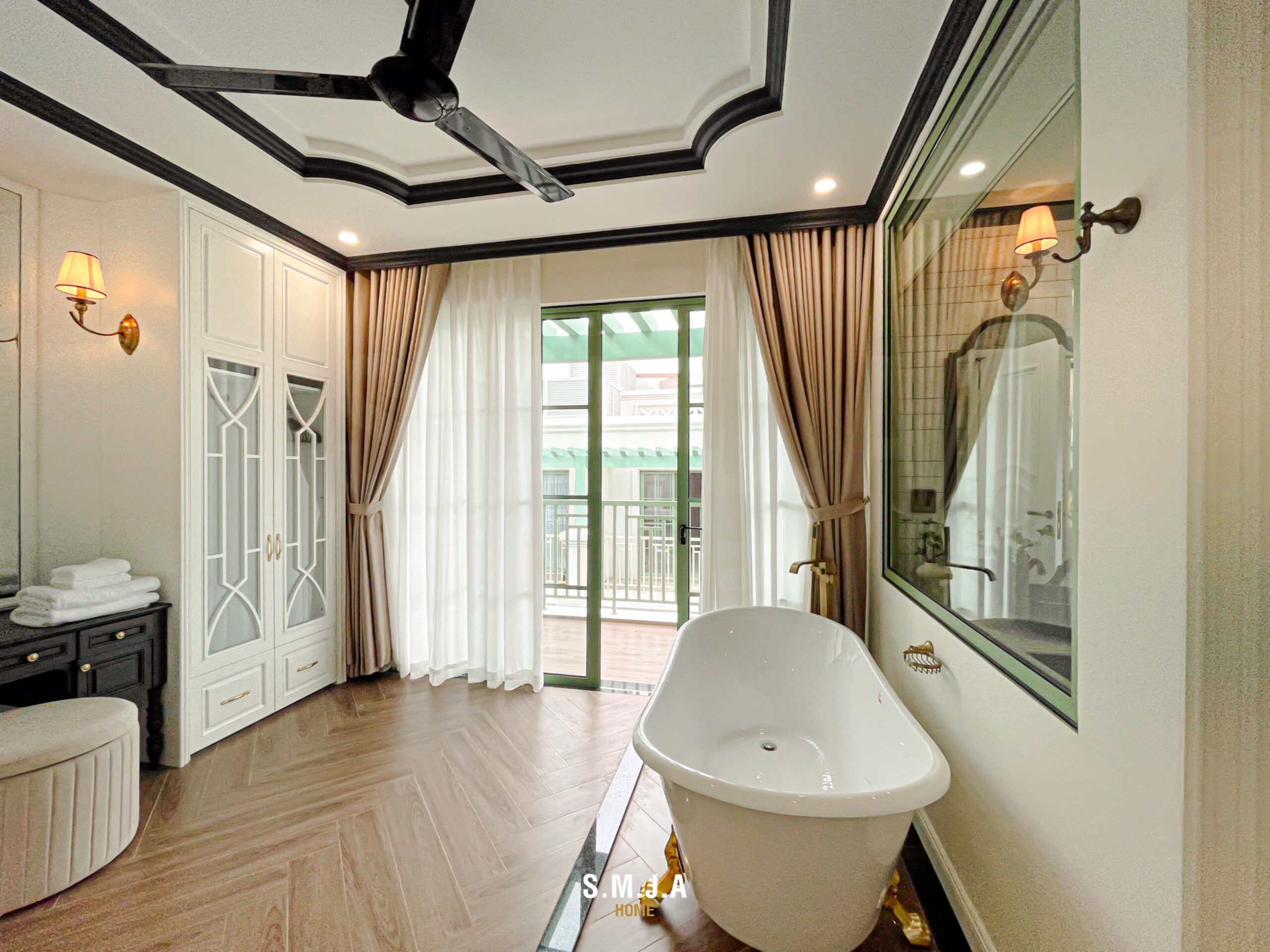 Thiết kế thi công biệt thự Indochine