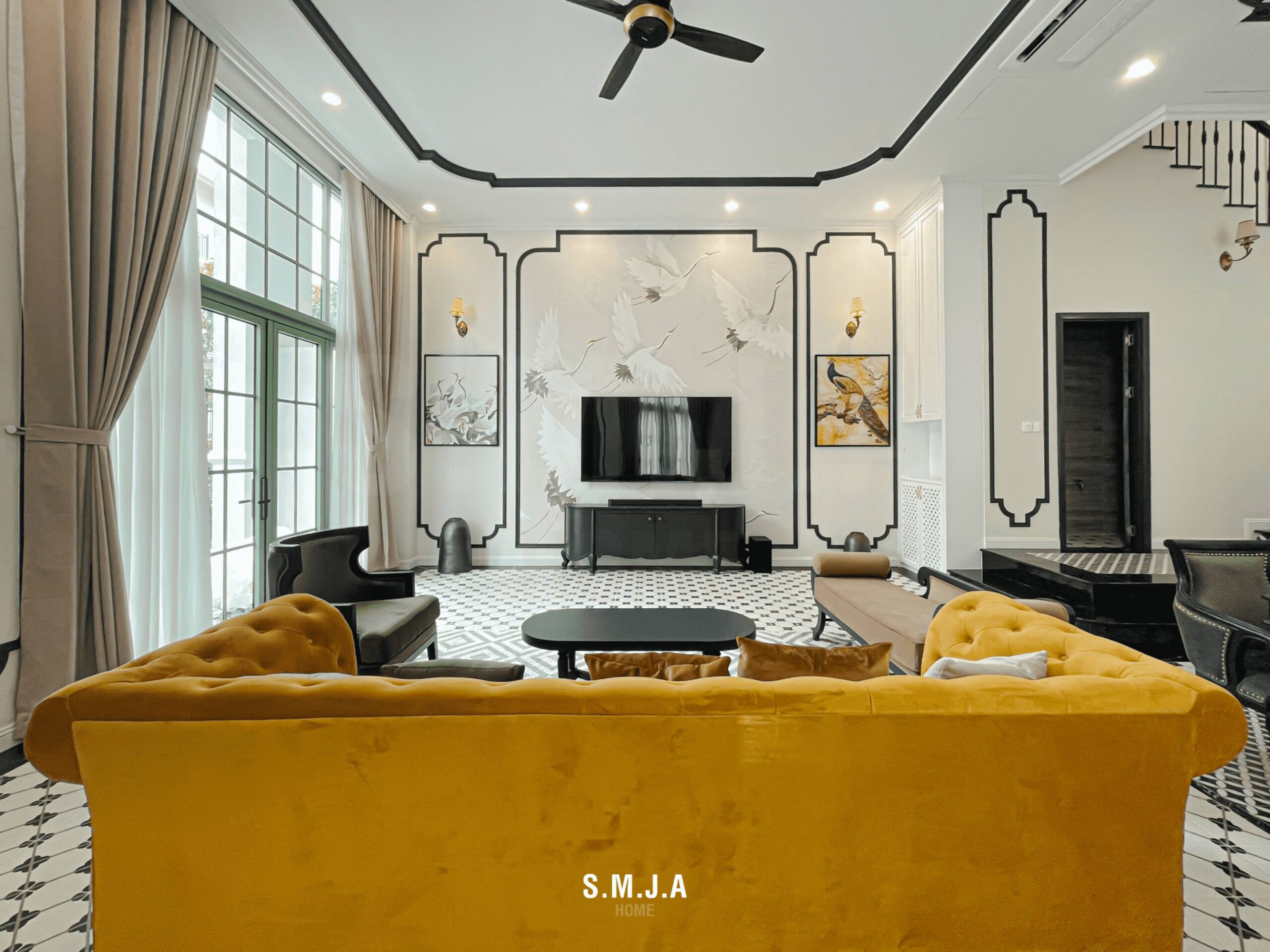 Thiết kế thi công biệt thự Indochine