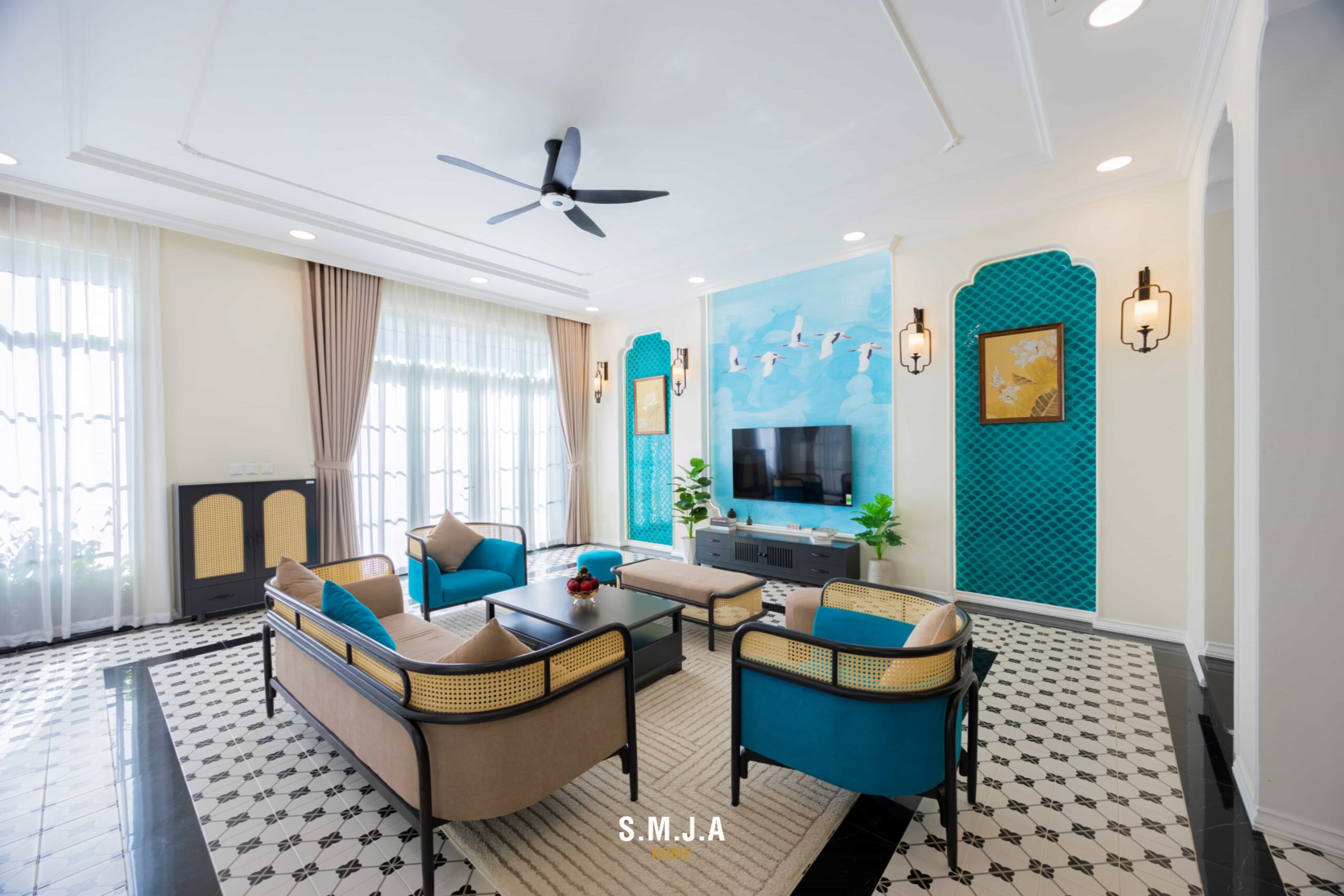 Thi công nội thất biệt thự nghỉ dưỡng Phú Quốc