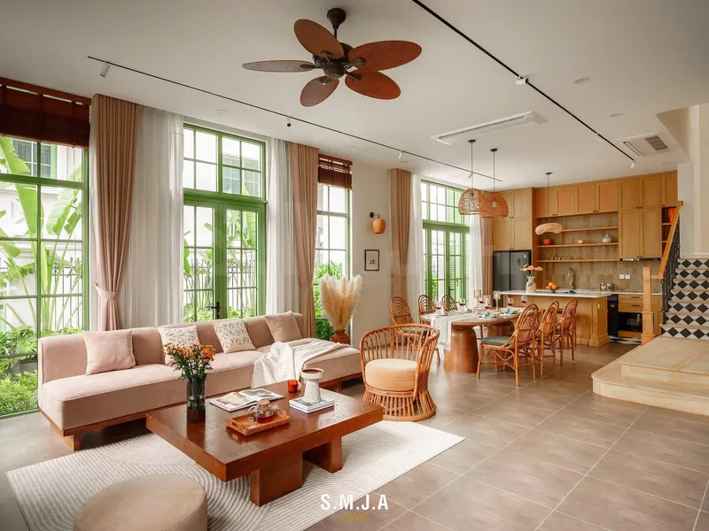 Thi công biêt thự phong cách Tropical tại Phú Quốc