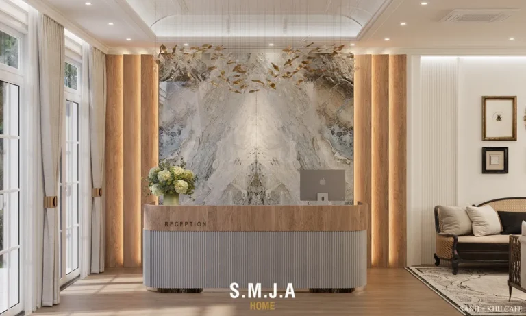 Sự kết hợp giữa vật liệu truyền thống và tinh thần nghỉ dưỡng hiện đại