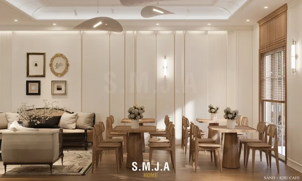 <span style="font-family: tahoma, arial, helvetica, sans-serif;">Sự kết hợp giữa vật liệu truyền thống và tinh thần nghỉ dưỡng hiện đại</span>