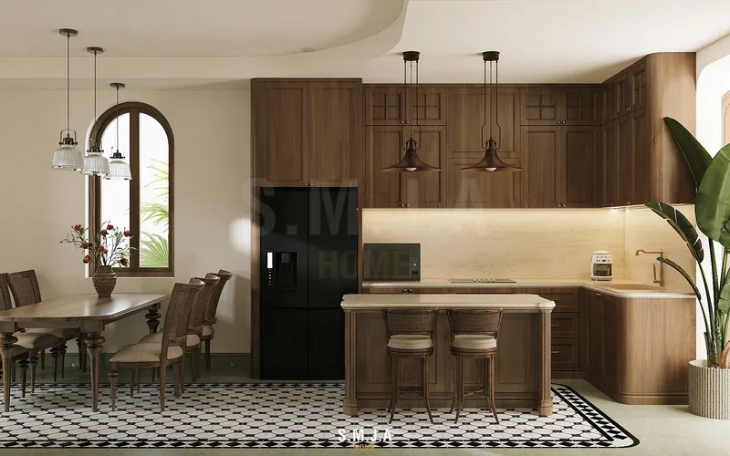 Thiết kế nội thất biệt thự Vĩnh Long